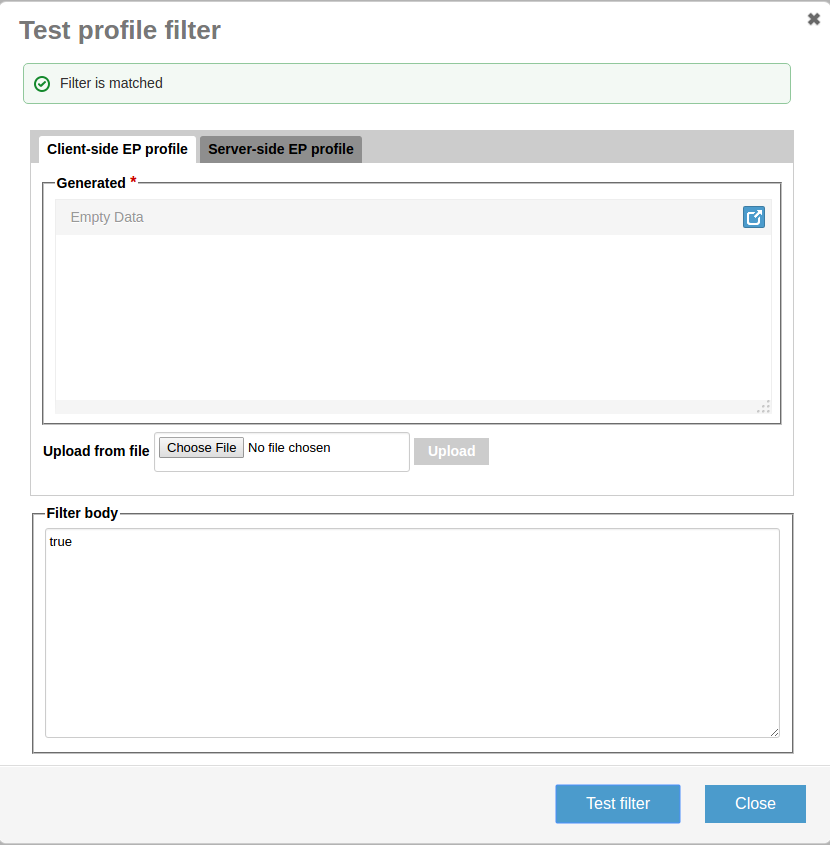 test-profile-filter